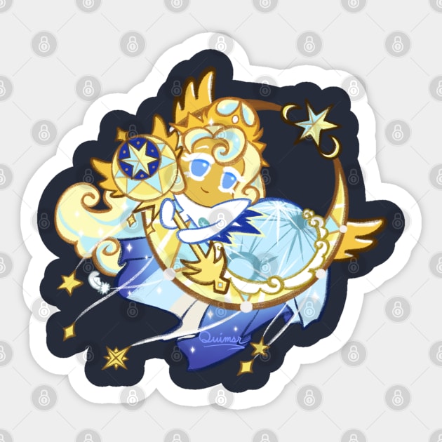 Moonlight Cookie’s blissful full moon costume Sticker by Quimser